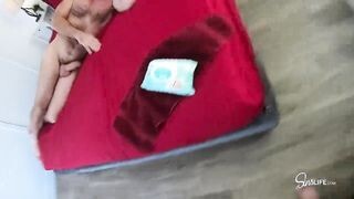 Spanyol milf mami hátsó lyukba dugva