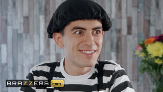 Brazzers - Brooklyn Blue és a erőszakos farú fiatal hapsi