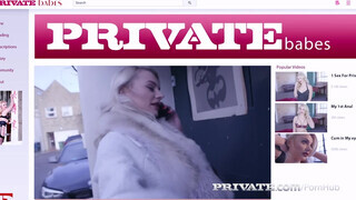 Private.com - A gigászi csöcsű Elizabetha Romanova rábukik a farokra