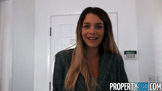 PropertySex - Gabbie Carter az óriás tőgyes bombázó fiatal