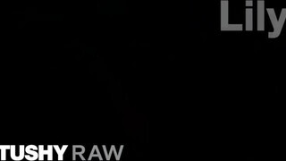 TUSHYRAW - barna csaj óriási cuncija keményen megrakva