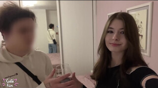 Cutie Kim a csávója haverjával baszik