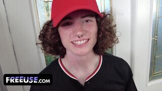 Megdugtam az edzőmet! szerencsés baseball játékos ingyenesen használja óriási csöcsű milfjét!