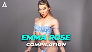 Emma Rose forró travi lezbi kalandjai – kettős dugás, édeshármas baszás és vad popsi örömök