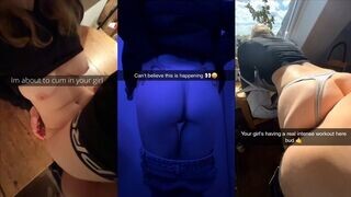 Csábító iskolás csajok mocskos hancúrozása snapchat válogatásban - teljes hosszúságban