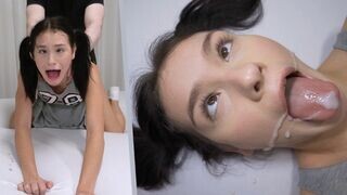 Bűbájos 18 éves zsenge meghágva a gigantikus faszú kegyetlen főbérlője által - matty mila perez